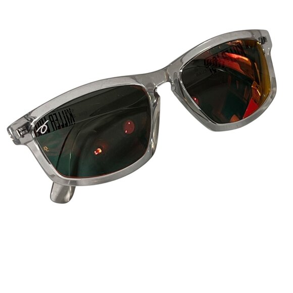 Killer Loop Performance Sunglasses Clear Frame Red Mirrored Lens Bausch & Lomb - Picture 5 of 13